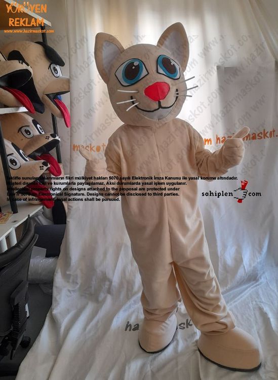 Kedi Maskot Kostümü maskot kostümü