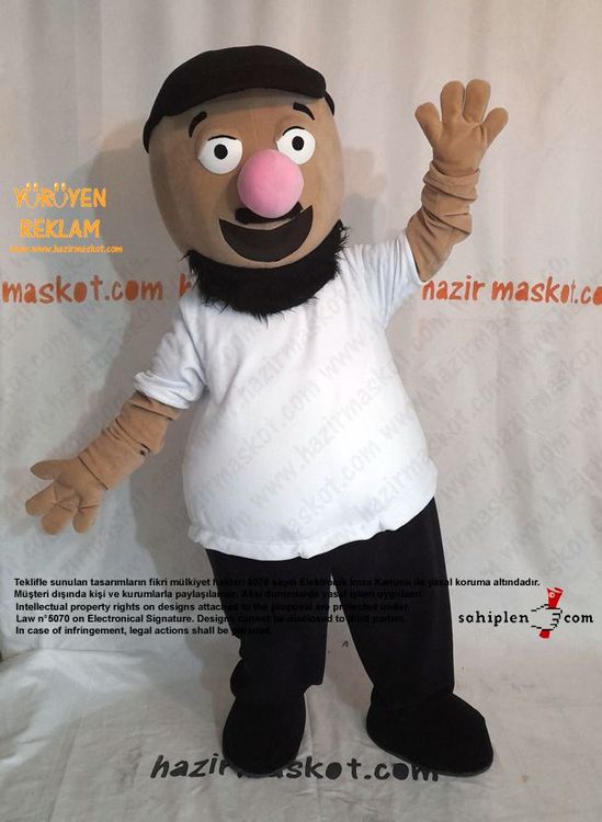 Kukla Maskot kostümü maskot kostümü