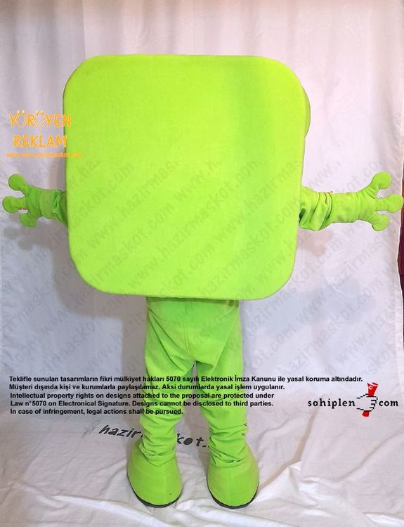 Kurbağa Maskot Kostümü / Frog Mascot Spain maskot kostümü