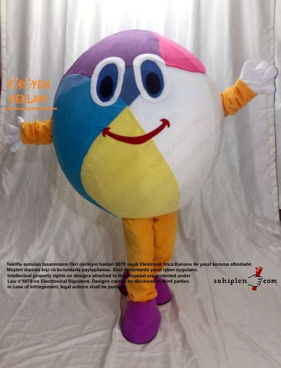 Küre Maskot / Fana Reklam maskot kostümü