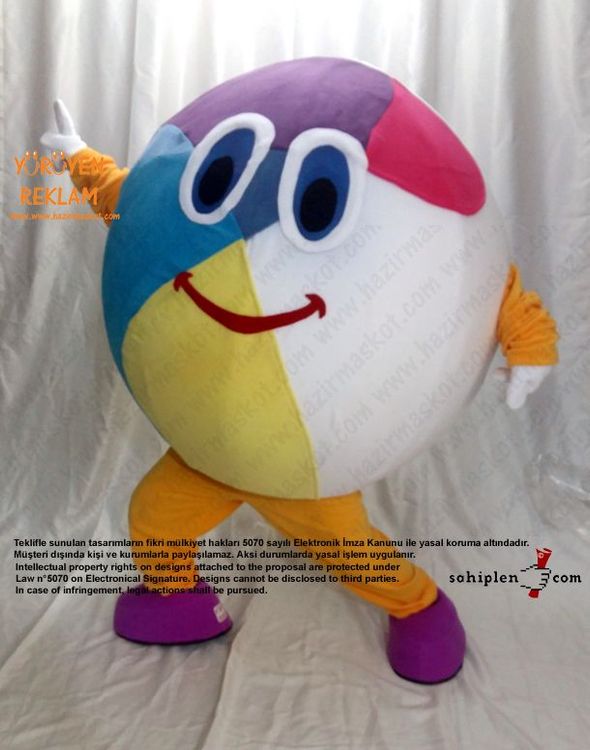 Küre Maskot / Fana Reklam maskot kostümü