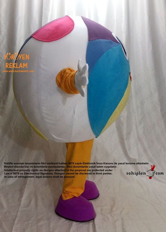 Küre Maskot / Fana Reklam maskot kostümü