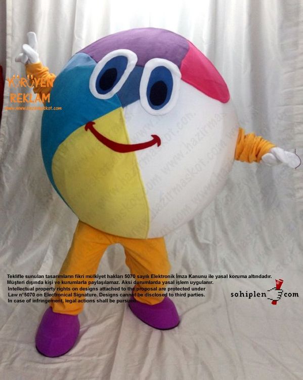 Küre Maskot / Fana Reklam maskot kostümü