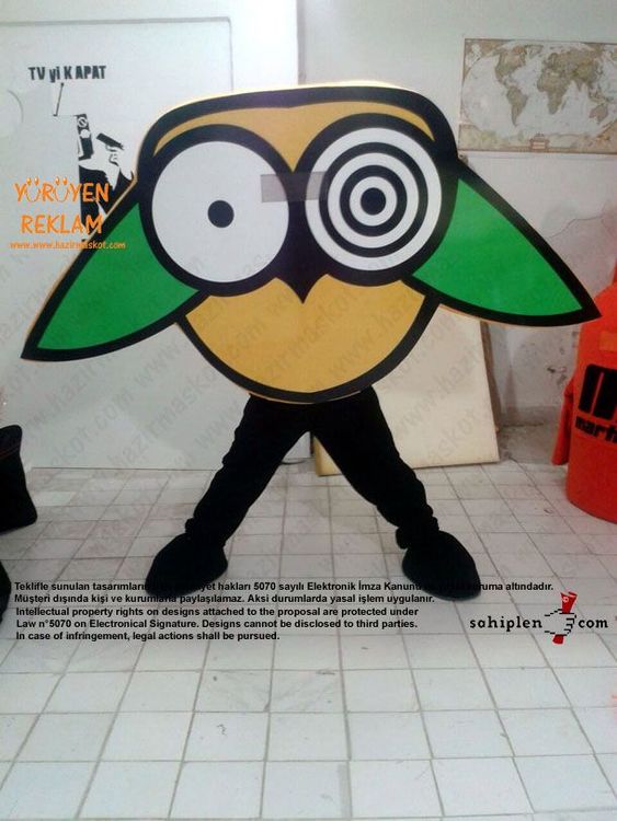 Kuş Logo / PANŞOV maskot kostümü