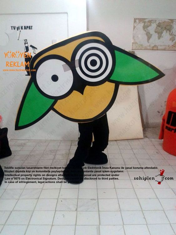 Kuş Logo / PANŞOV maskot kostümü