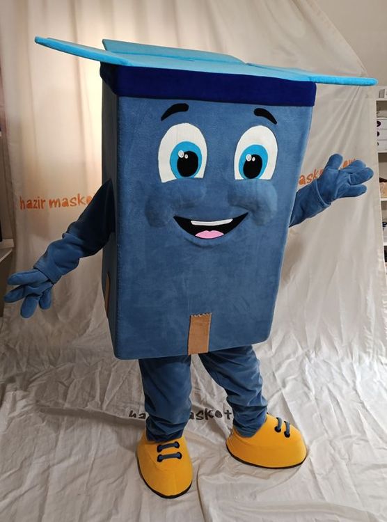 Karton Kutu Geri Dönüşüm Maskot Kostümü maskot kostümü