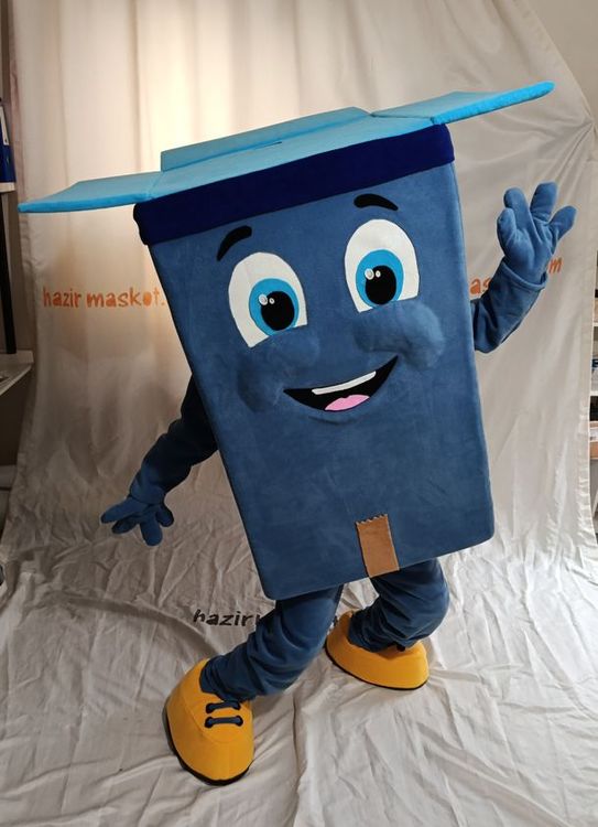 Karton Kutu Geri Dönüşüm Maskot Kostümü maskot kostümü