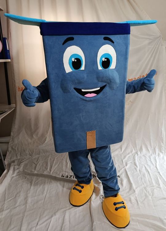 Karton Kutu Geri Dönüşüm Maskot Kostümü maskot kostümü