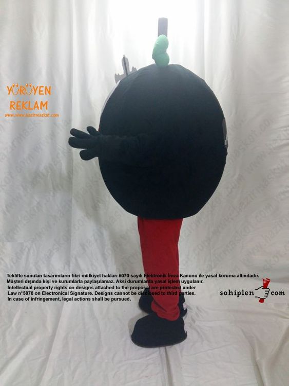 Zeytin Maskotu / Mete Zeytincilik Bursa Gemlik maskot kostümü