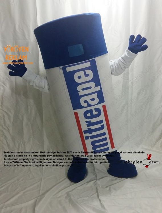 Mitre Apel Sprey Maskot Kostümü maskot kostümü