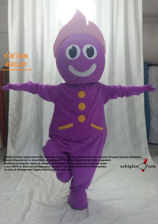 Nasheet Maskot Kostümü / Suudi Arabistan maskot kostümü