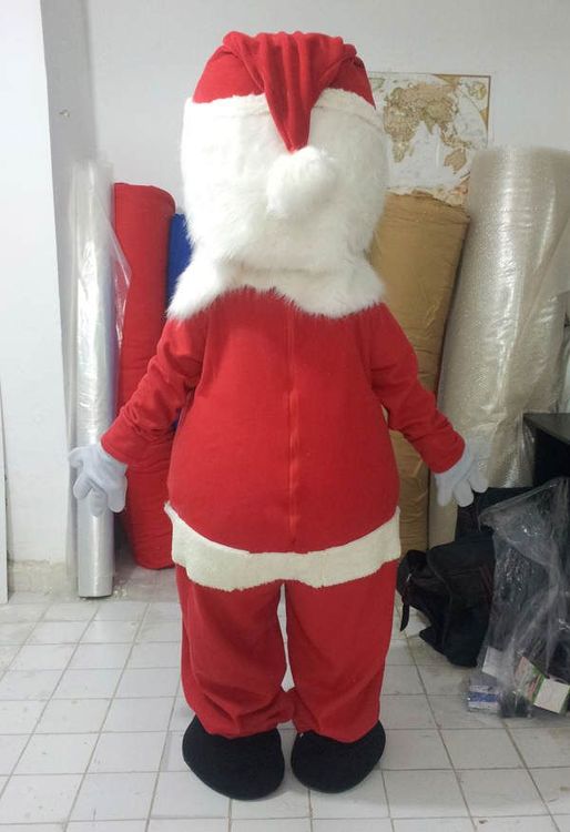 Noel Baba Maskot Kostümü Santa Claus Mascot Costume maskot kostümü