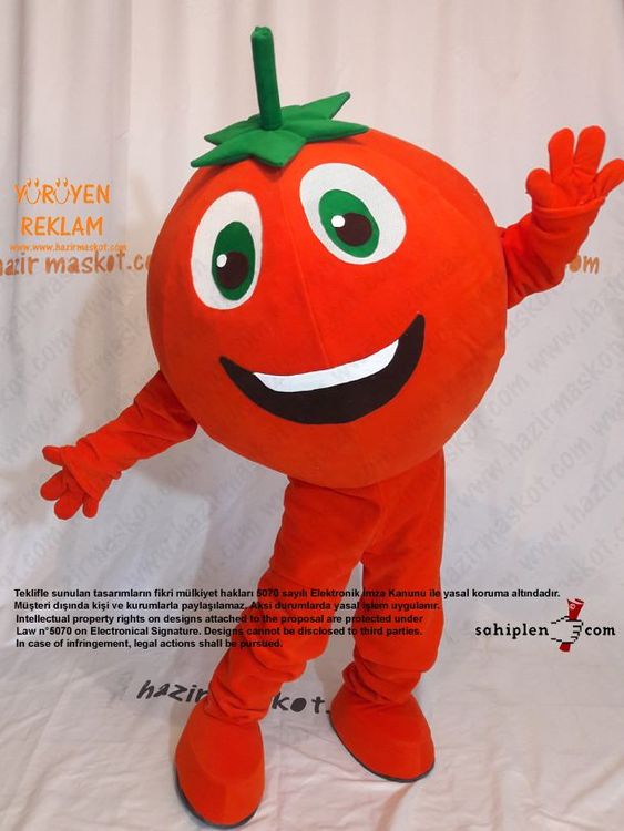 PORTAKAL Maskot maskot kostümü