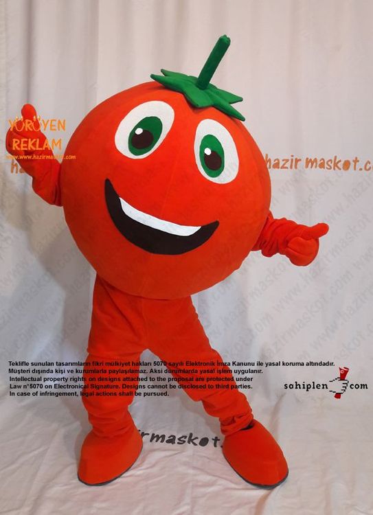 PORTAKAL Maskot maskot kostümü