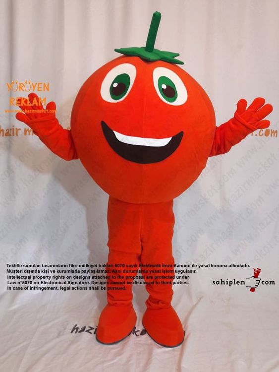 PORTAKAL Maskot maskot kostümü