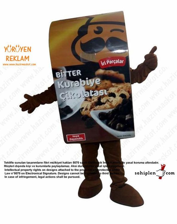 Pakmaya Maskot Kostüm maskot kostümü
