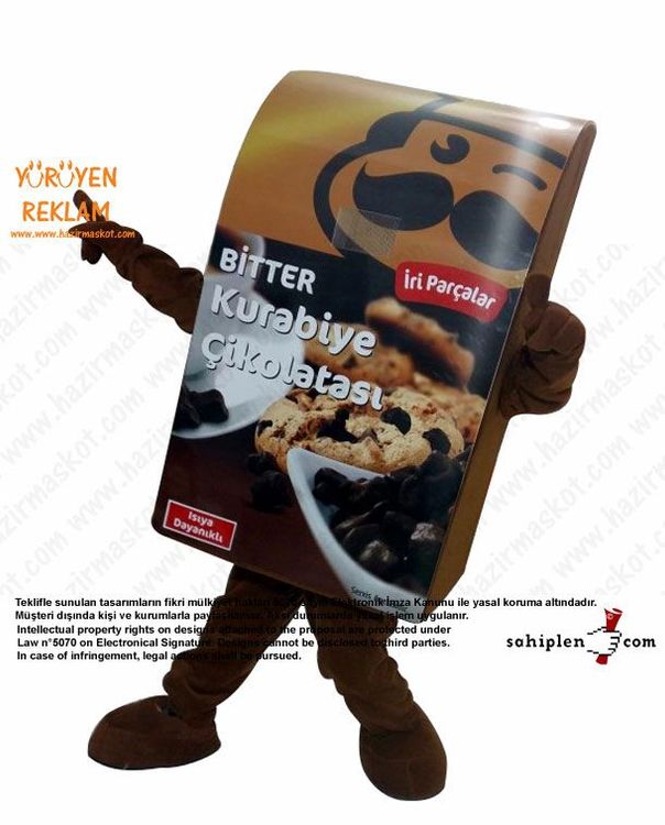 Pakmaya Maskot Kostüm maskot kostümü