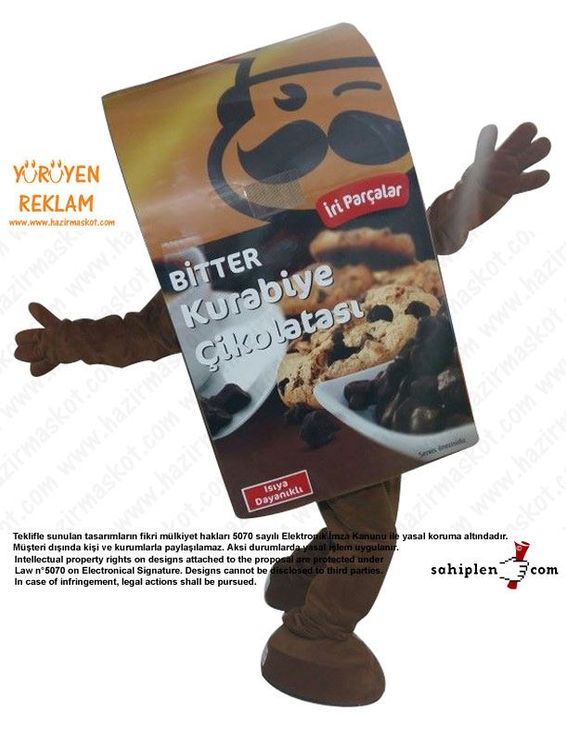 Pakmaya Maskot Kostüm maskot kostümü