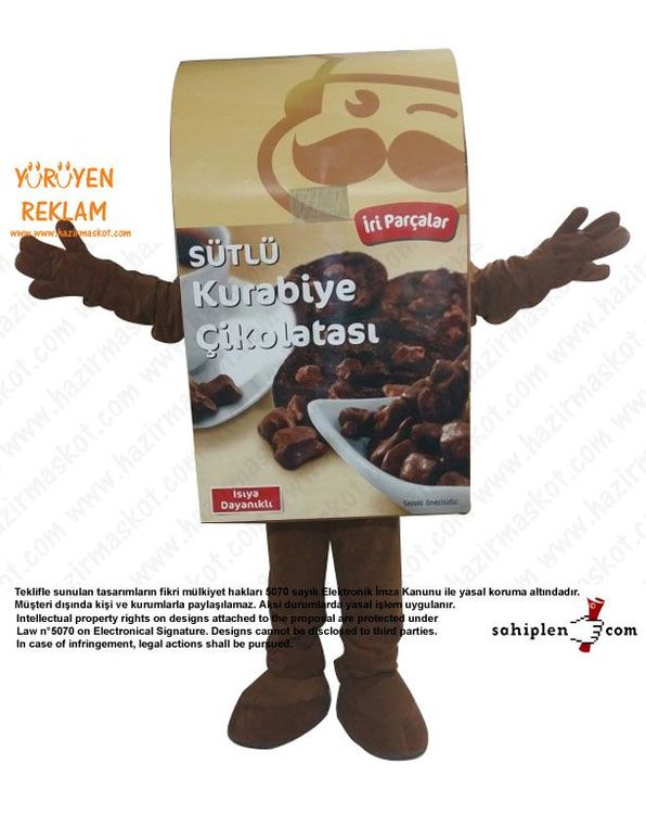 Pakmaya Maskot Kostüm maskot kostümü