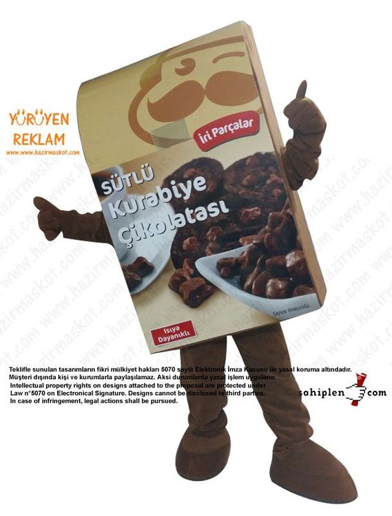 Pakmaya Maskot Kostüm maskot kostümü