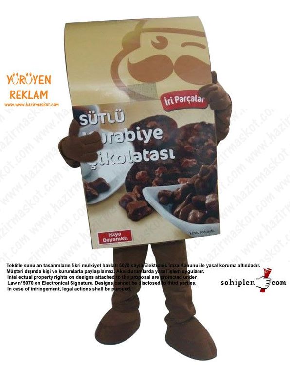 Pakmaya Maskot Kostüm maskot kostümü