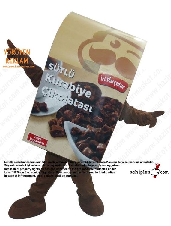 Pakmaya Maskot Kostüm maskot kostümü