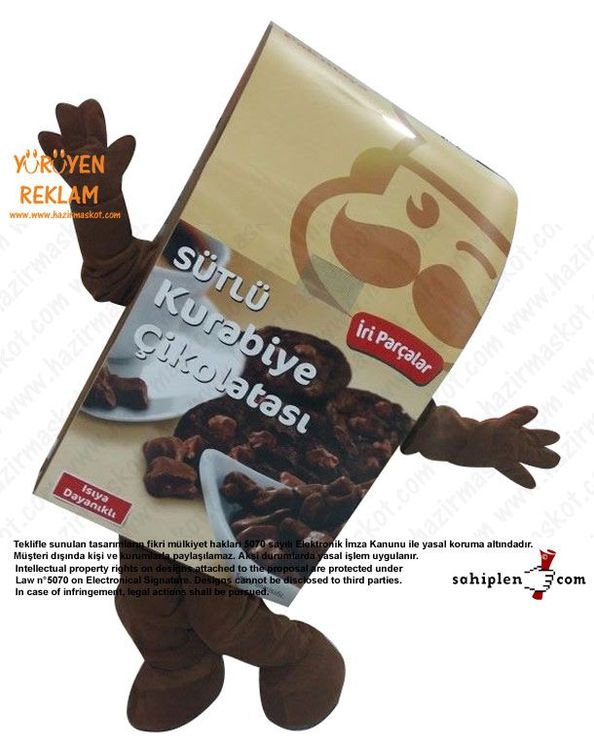 Pakmaya Maskot Kostüm maskot kostümü