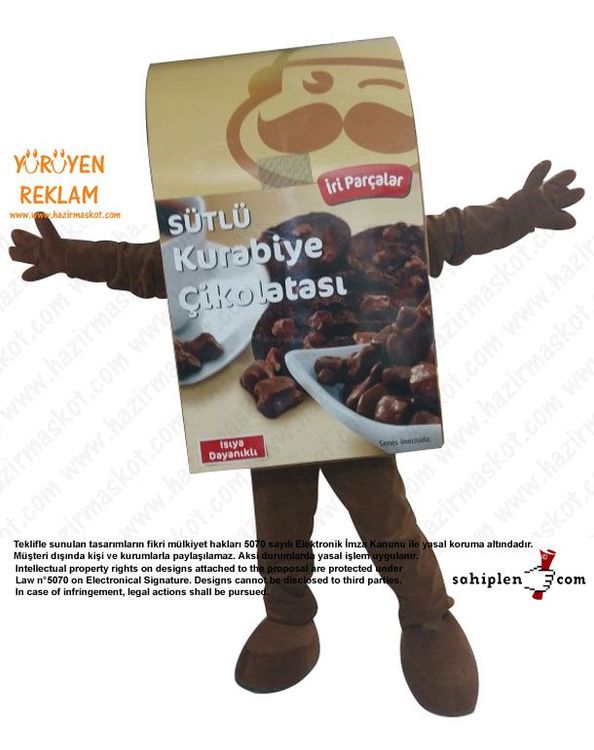 Pakmaya Maskot Kostüm maskot kostümü