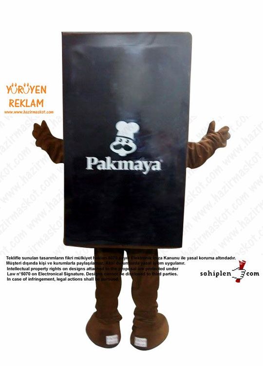 Pakmaya Maskot Kostüm maskot kostümü