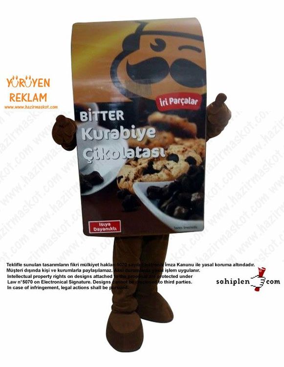 Pakmaya Maskot Kostüm maskot kostümü
