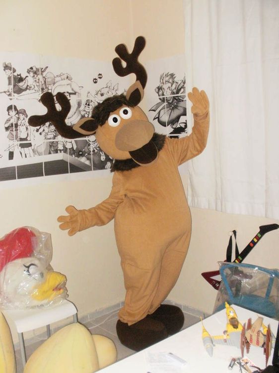Geyik Maskotu maskot kostümü