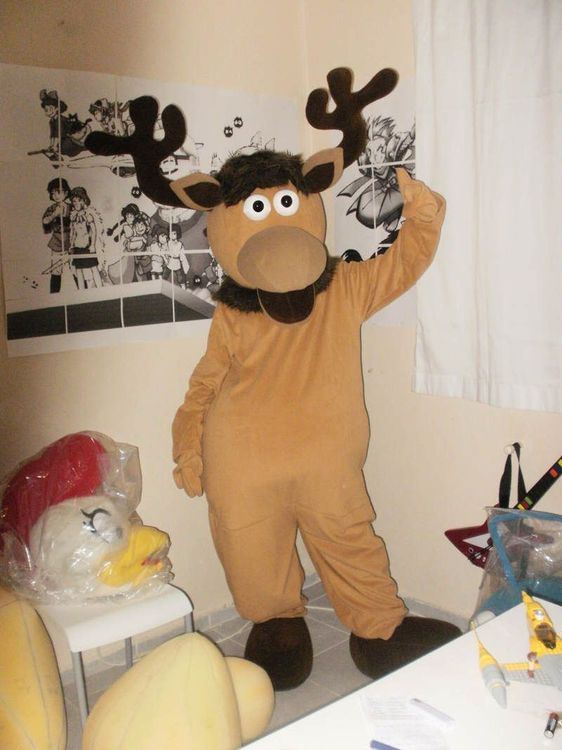 Geyik Maskotu maskot kostümü