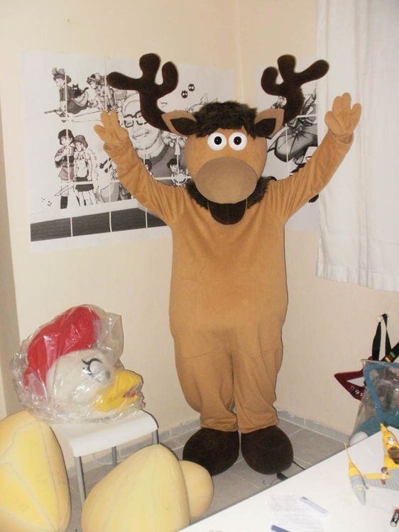 Geyik Maskotu maskot kostümü