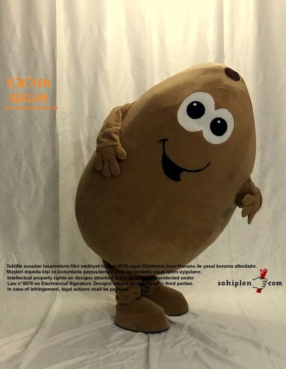 Patates Maskot / Henkel maskot kostümü