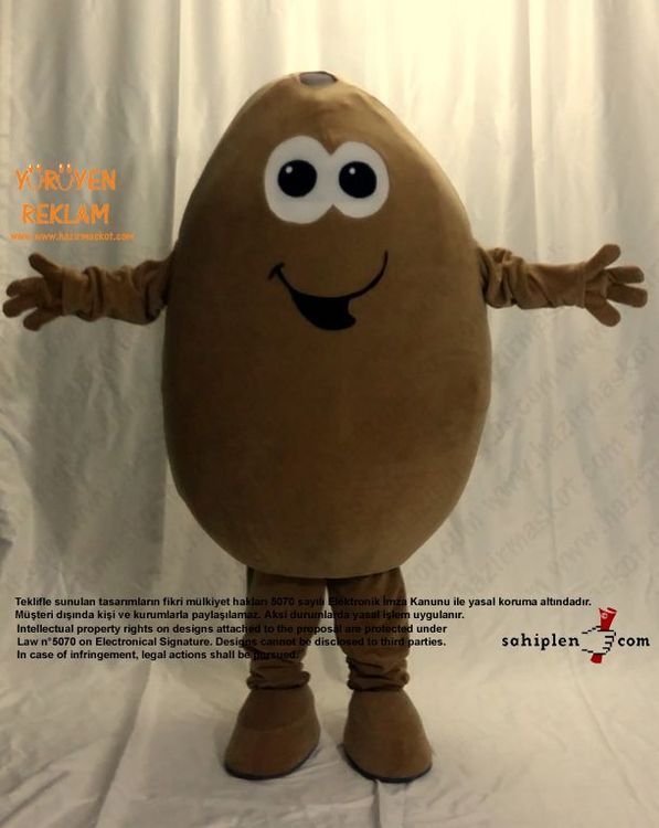 Patates Maskot / Henkel maskot kostümü