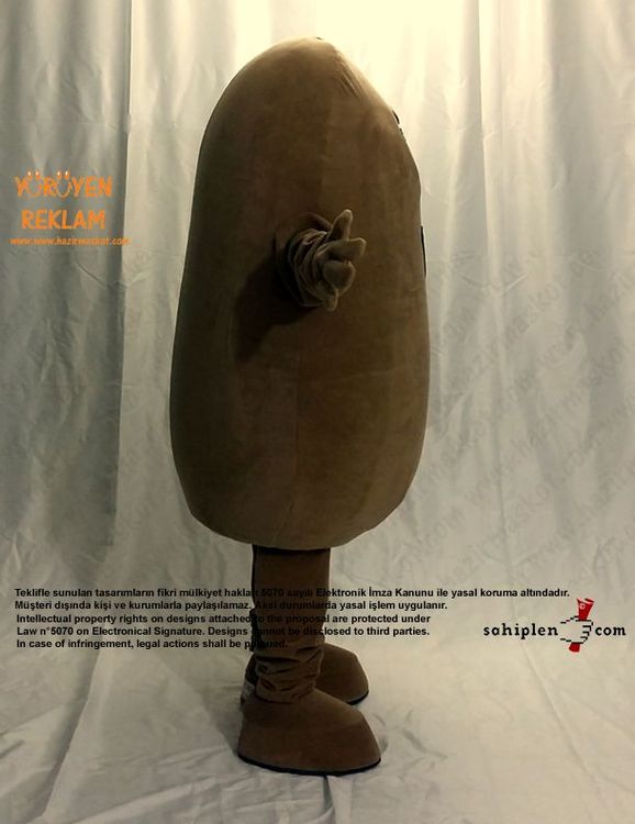 Patates Maskot / Henkel maskot kostümü