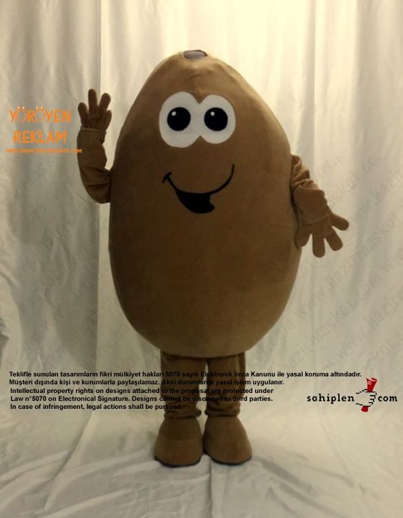 Patates Maskot / Henkel maskot kostümü