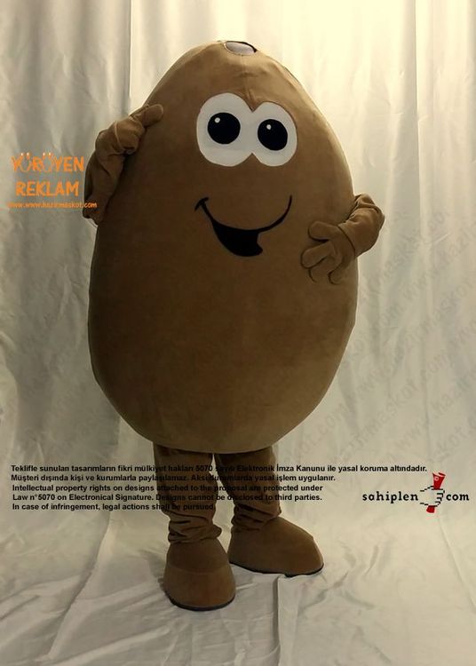 Patates Maskot / Henkel maskot kostümü