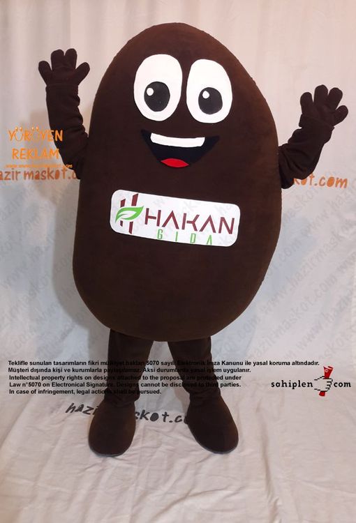 Patato mascot costume maskot kostümü