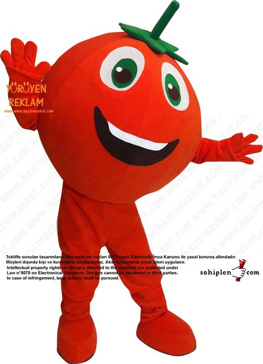 PORTAKAL Maskot maskot kostümü
