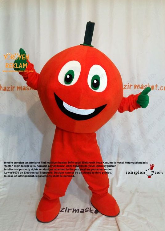 Portakal Maskot Kostümü maskot kostümü
