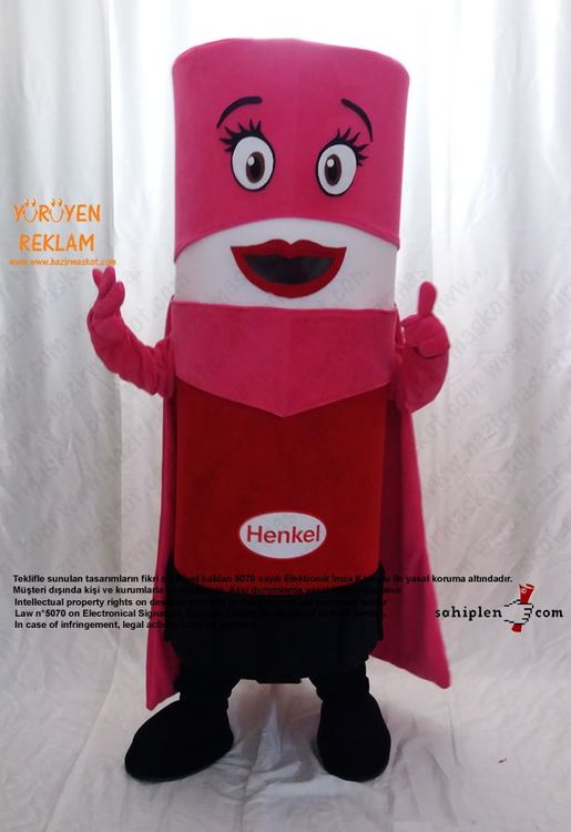 Pritt Takım Maskot / HENKEL maskot kostümü