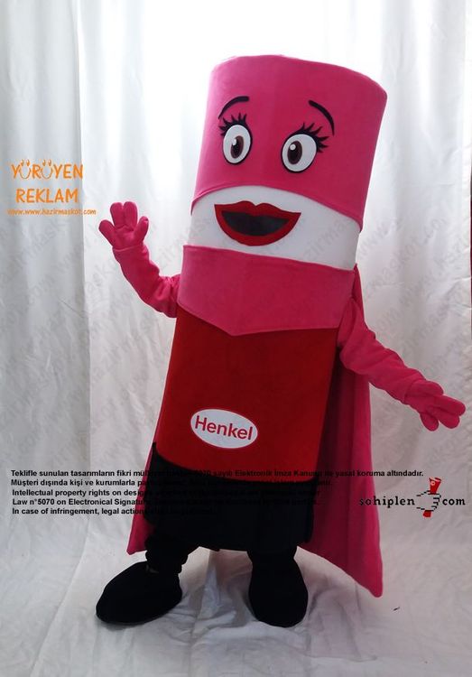 Pritt Takım Maskot / HENKEL maskot kostümü