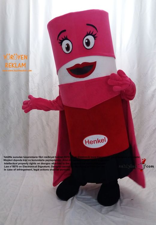Pritt Takım Maskot / HENKEL maskot kostümü