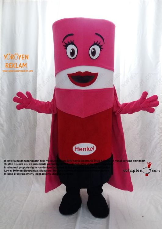 Pritt Takım Maskot / HENKEL maskot kostümü