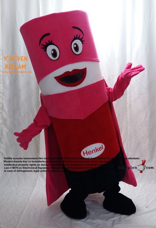 Pritt Takım Maskot / HENKEL maskot kostümü