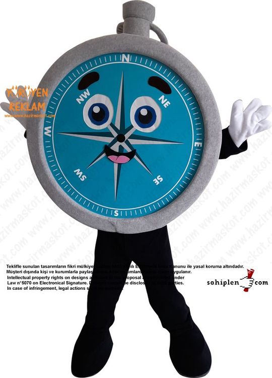 Pusula Maskot Kostümü maskot kostümü