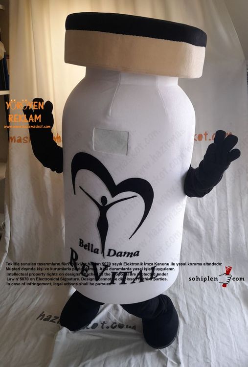 Revital Şişe Maskot Kostümü maskot kostümü