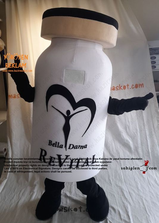 Revital Şişe Maskot Kostümü maskot kostümü