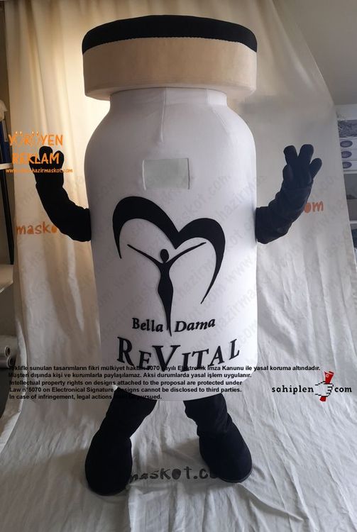 Revital Şişe Maskot Kostümü maskot kostümü